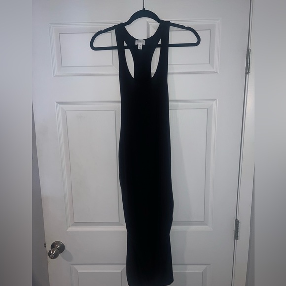 Market and Spruce Ren Maternity Racerback Midi Dress - Picture 3 of 5